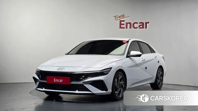 Hyundai The New Avante (CN7) 2024 Белый из Кореи