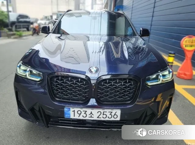 BMW X4 (G02) 2024 Синий из Кореи