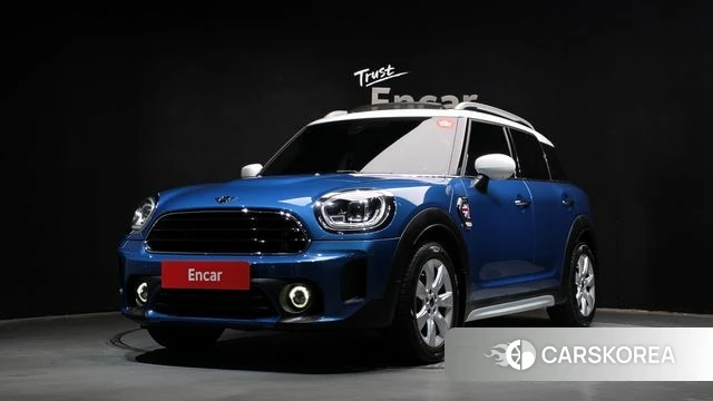 Mini Cooper Countryman 2021 Синий из Кореи