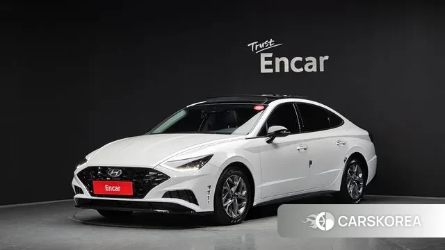 Hyundai Sonata (DN8) 2021 Белый из Кореи