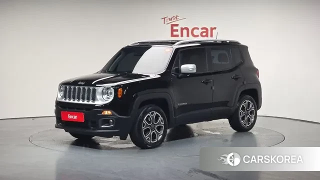Jeep Renegade 2018 Черный из Кореи