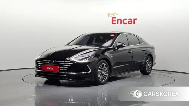 Hyundai Sonata Hybrid (DN8) 2019 Черный из Кореи