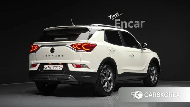 Ssangyong Beautiful Korando 2019 Белый из Кореи