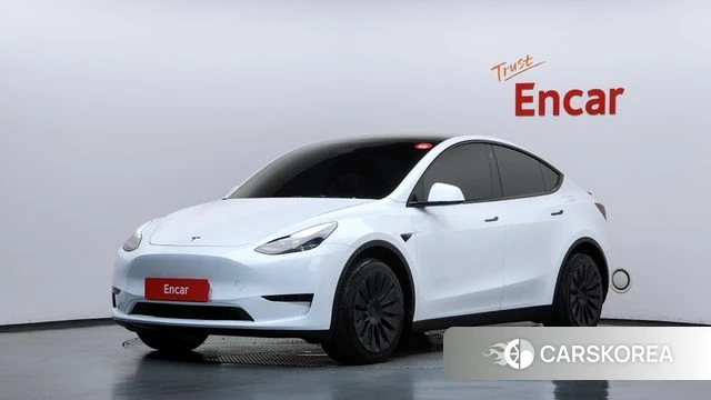 Tesla Model Y 2024 Белый из Кореи