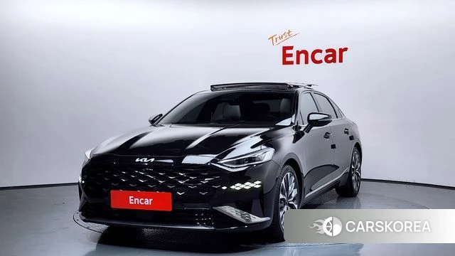 Kia K8 2021 Черный из Кореи