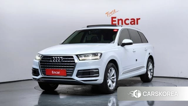 Audi Q7 (4M) 2019 Белый из Кореи