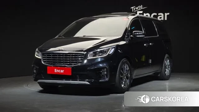 Kia The New Carnival 2019 Черный из Кореи