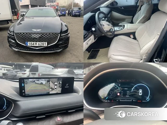 Genesis G80 (RG3) 2021 Синий из Кореи