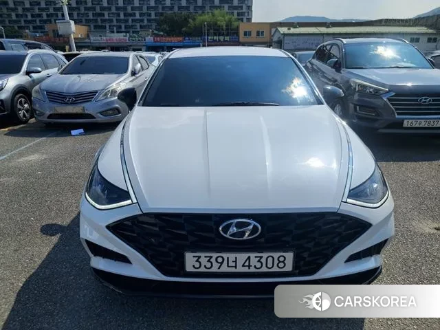 Hyundai Sonata (DN8) 2022 Белый из Кореи