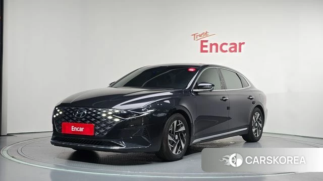 Hyundai The New Grandeur IG Hybrid 2021 Черный из Кореи
