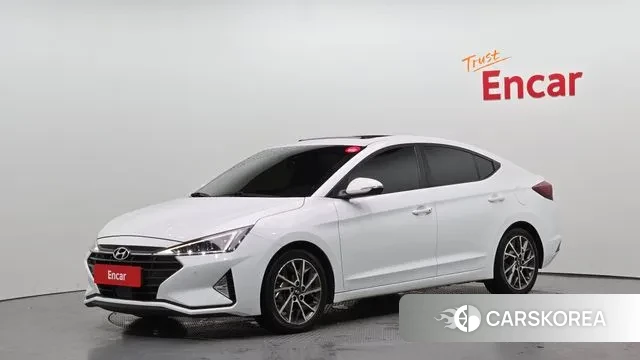 Hyundai The New Avante AD 2019 Белый из Кореи