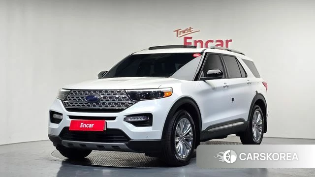 Ford Explorer 6th Generation 2021 Белый из Кореи