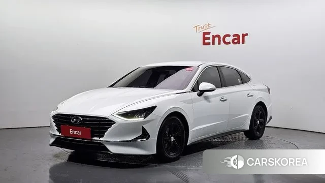 Hyundai Sonata (DN8) 2019 Белый из Кореи