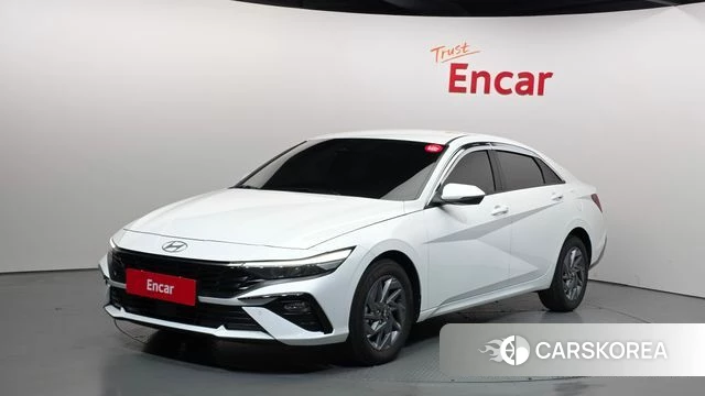 Hyundai The New Avante (CN7) 2025 Белый из Кореи