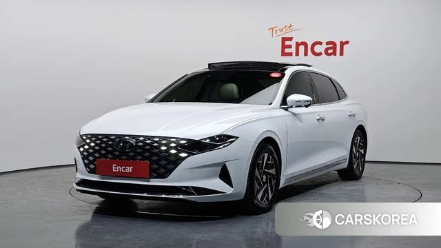Hyundai The New Grandeur IG Hybrid 2022 Белый из Кореи