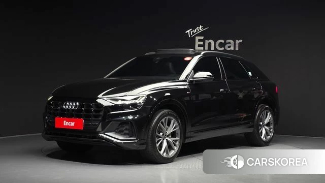 Audi Q8 (4M) 2022 Черный из Кореи