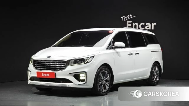 Kia The New Carnival 2018 Белый из Кореи