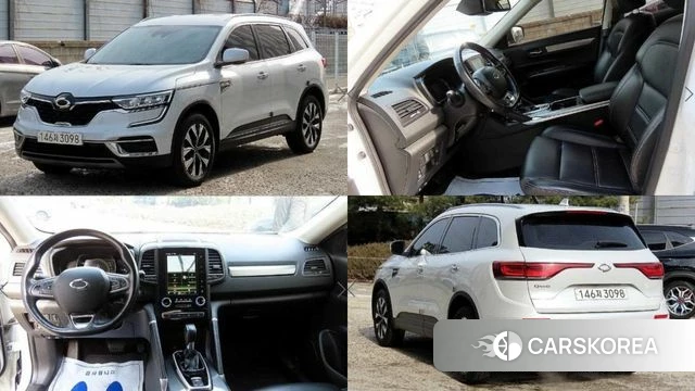 Renault Korea (Samsung) The New QM6 2022 Белый из Кореи