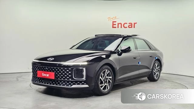 Hyundai Grandeur (GN7) 2023 Черный из Кореи