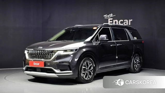 Kia Carnival 4th generation 2021 Серый из Кореи