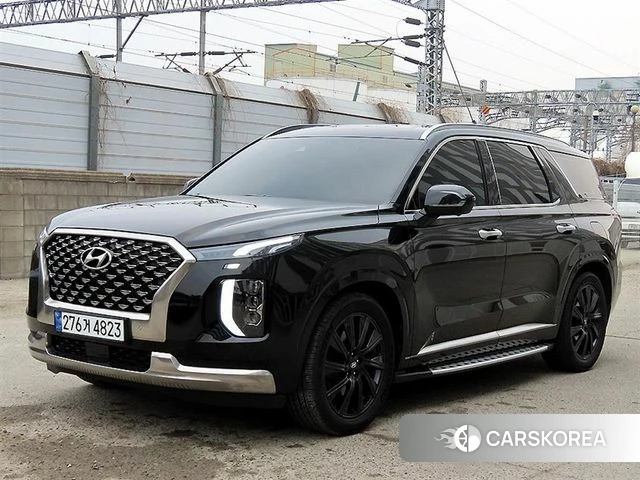 Hyundai Palisade 2021 Черный из Кореи