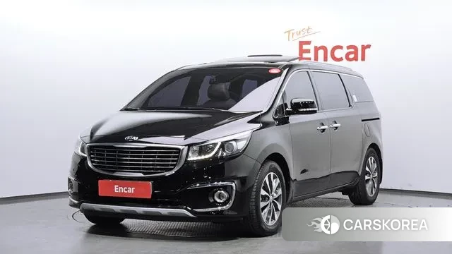 Kia All New Carnival 2018 Черный из Кореи
