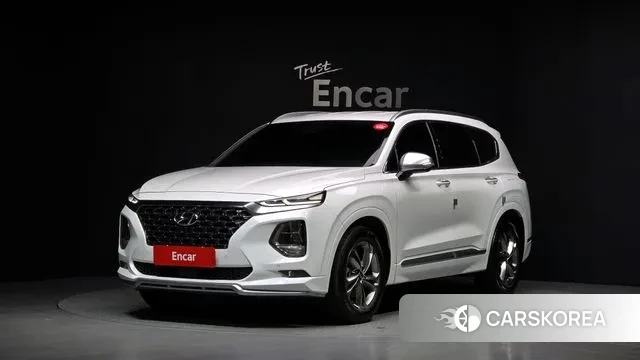 Hyundai Santa Fe TM 2020 Белый из Кореи
