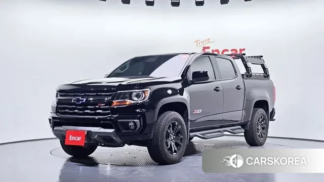 Chevrolet (GM Daewoo) Real New Colorado 2021 Черный из Кореи