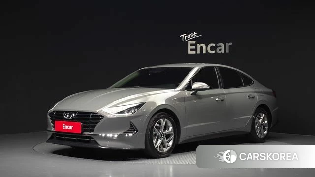 Hyundai Sonata (DN8) 2019 Серебристо-серый из Кореи
