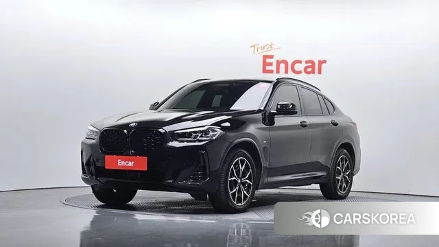 BMW X4 (G02) 2023 Черный из Кореи