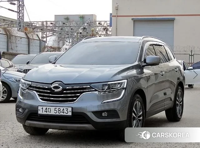 Renault Korea (Samsung) QM6 2018 Серебристо-серый из Кореи