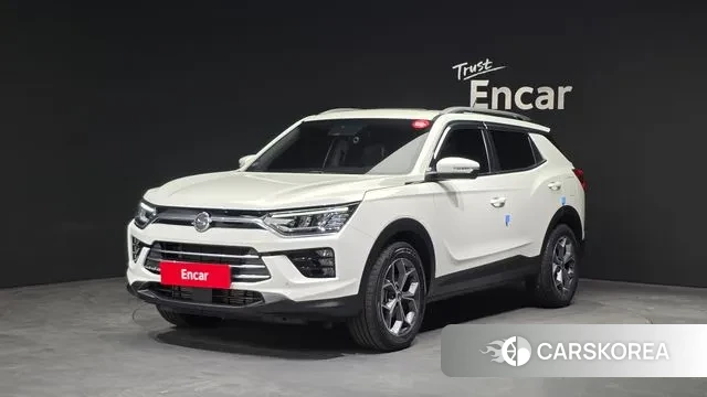 Ssangyong Beautiful Korando 2020 Белый из Кореи