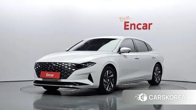 Hyundai The New Grandeur IG Hybrid 2020 Белый из Кореи