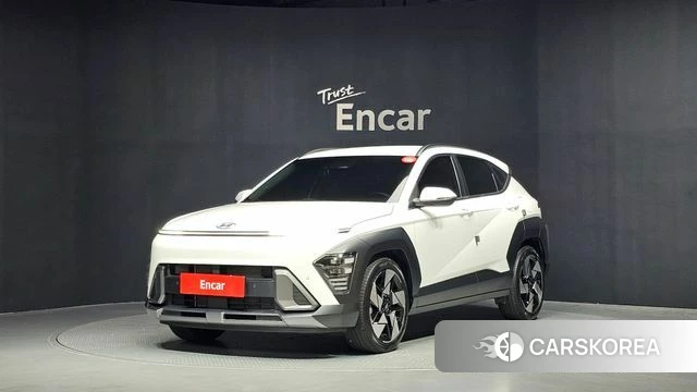 Hyundai Kona (SX2) 2023 Белый из Кореи
