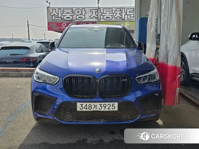 BMW X5M (G05) 2021 Синий из Кореи