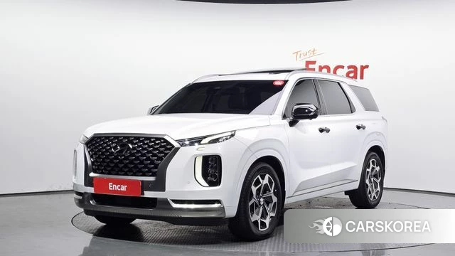 Hyundai Palisade 2022 Белый из Кореи