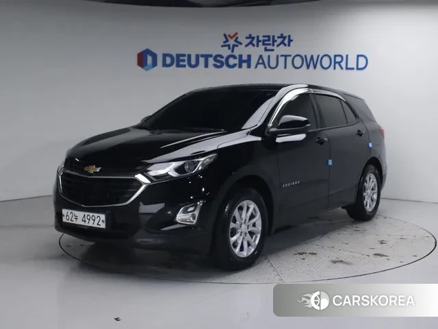 Chevrolet (GM Daewoo) Equinox 2018 Черный из Кореи