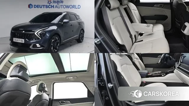 Kia Sportage 5th Generation 2021 Серый из Кореи