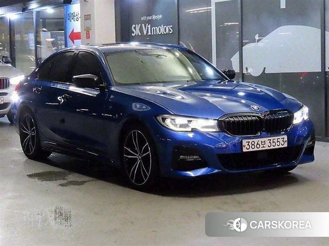 BMW 3 Series (G20) 2019 Синий из Кореи