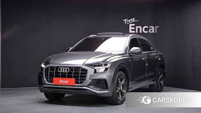 Audi Q8 (4M) 2021 Серый из Кореи