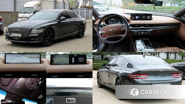 Genesis G80 (RG3) 2020 Черный из Кореи