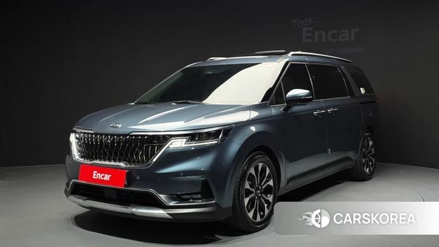 Kia Carnival 4th generation 2021 Синий из Кореи