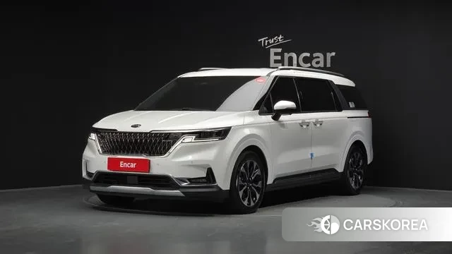 Kia Carnival 4th generation 2021 Белый из Кореи