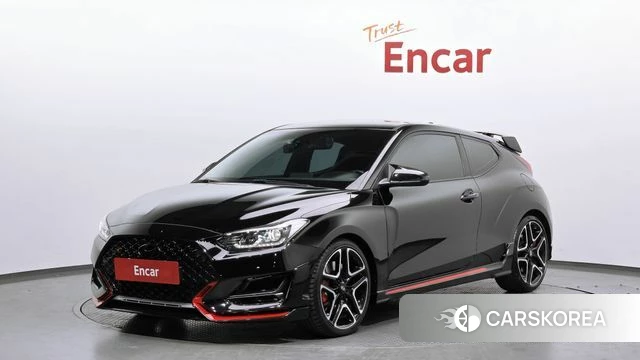 Hyundai Veloster (JS) 2021 Черный из Кореи