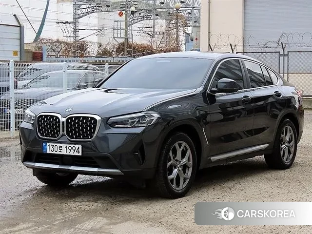 BMW X4 (G02) 2024 Серый из Кореи