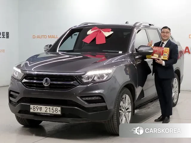 Ssangyong Rexton Sports 2020 Серый из Кореи