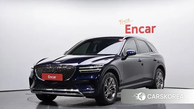 Genesis GV70 2021 Синий из Кореи