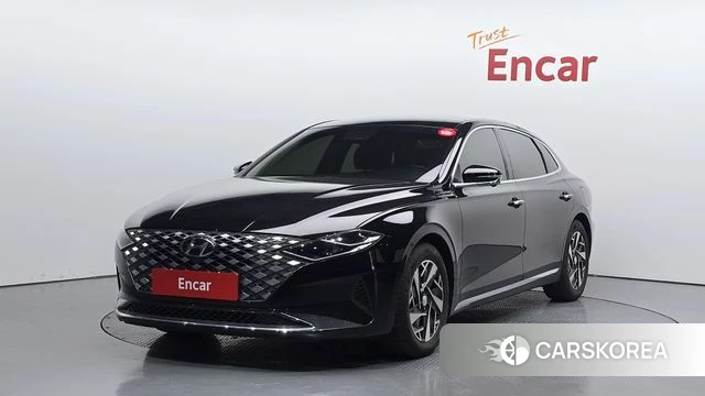 Hyundai The New Grandeur IG Hybrid 2020 Черный из Кореи