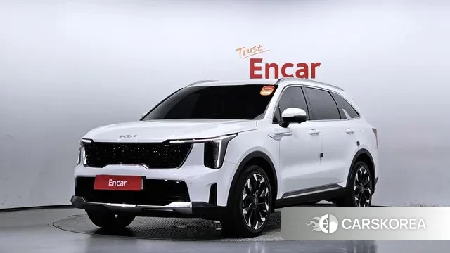 Kia The New Sorento 4th Generation 2023 Белый из Кореи