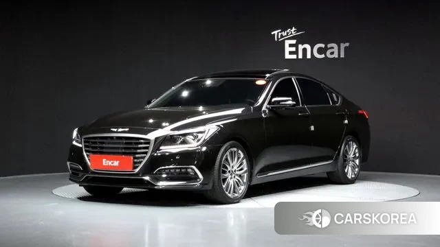 Genesis G80 2018 Черный из Кореи